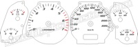 Jeep Grand Cherokee Gauge Face kmh