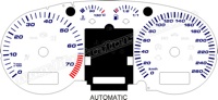 VW Golf Gauge Face