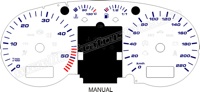 VW Jetta Diesel Gauge Face