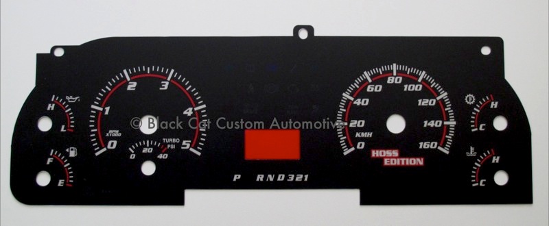 Ford diesel gauge face
