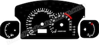 00-05 Eclipse Gauge Face KMH