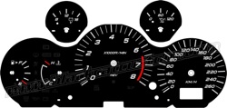 2003-2005 Nissan 350Z New Style Gauge Face kmh