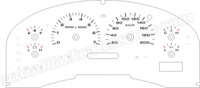 2003-2008 Ford F150 XLT Gauge Face kmh