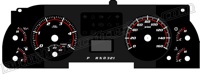 2005-2007 F250 F350 Diesel Gauge Face