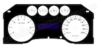 2009-2010 Ford F150 Gauge Face