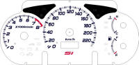 01-03 Honda Civic SI Gauge Face kmh