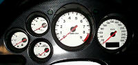 93+ Mazda RX 7 Gauge Face kmh