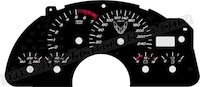 1999-2002 Firebird Gauge Face KMH