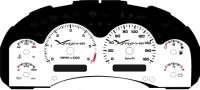 98-05 Xtreme 180kmh Gauge Face V6 Auto