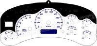 99-02 CK1500/Sierra/Silverado/Yukon/Tahoe Gauge Face