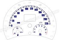 98-05 New Beetle Gauge Face