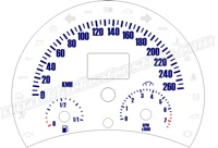 98-05 New Beetle Gauge Face