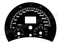 98-05 New Beetle Gauge Face