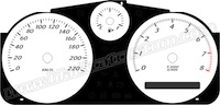 Cobalt B-Style Gauge Face 220kmh