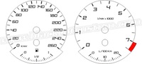 BMW 5th Gen 3 Series Gauge Face 260kmh