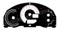 Scion FR-S Gauge Face - Style 2 kmh