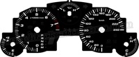 2006-2008 Mazda Miata Black Gauge Face