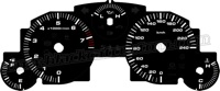 2006-2008 Mazda Miata Black Gauge Face