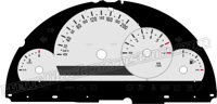 HHR 200kmh Gauge Face