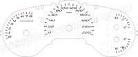 Kia Soul Standard Style Gauge Face