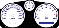 Solstice 260kmh Std. Gauge Face